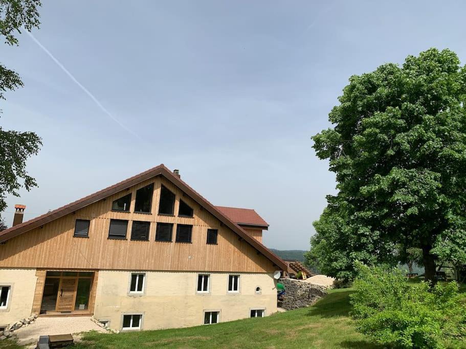Ancienne Ferme Comtoise 4 Etoiles, 11 Personnes Lac St-Point/Mont D'Or Montperreux 외부 사진